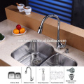 Stainless Steel Undermount Kitchen Sink with double bowl, Ameircan 60/40 undermount Kitchen sinks with cUPC
